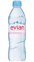 Вода «Evian» 0.5 литра, без газа, пэт, 24 шт. в уп. картинки